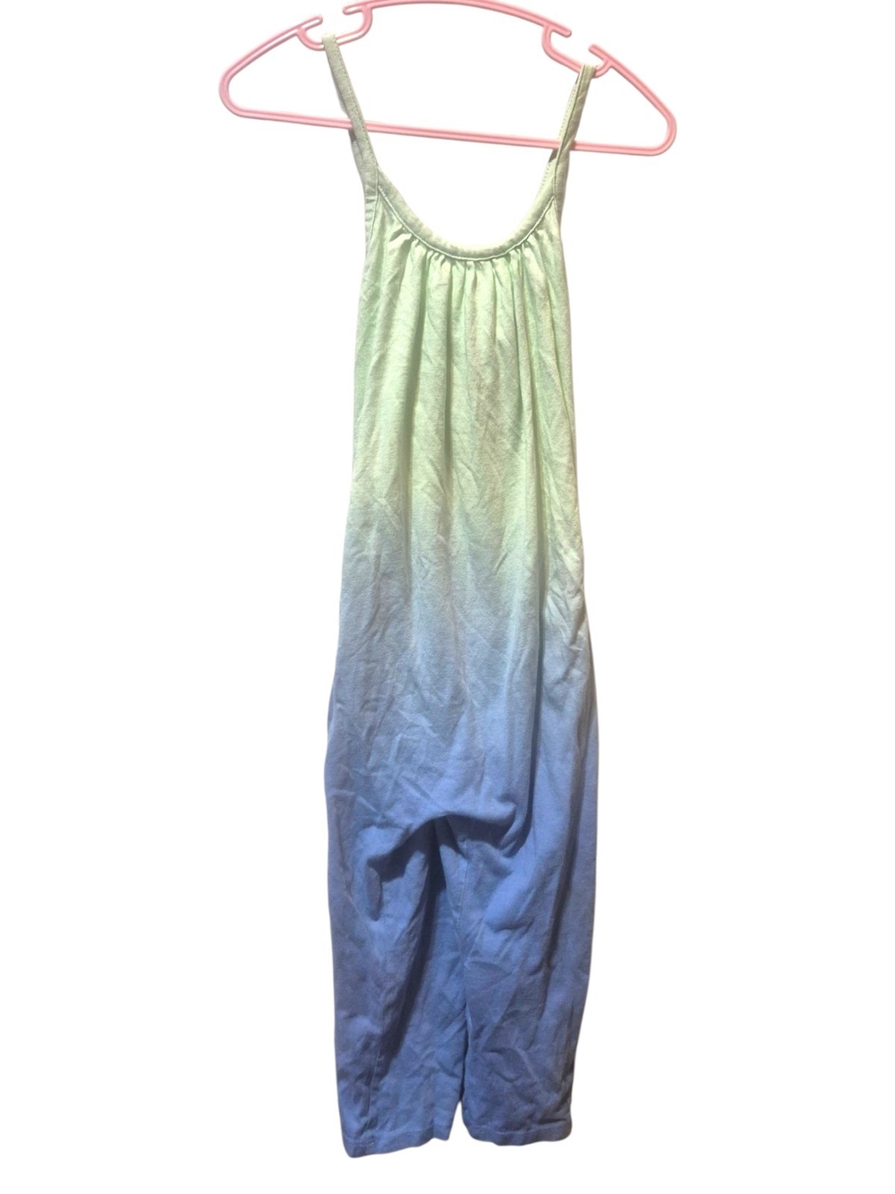 Old Navy Ombre Tie-Dye Romper - Green & Blue